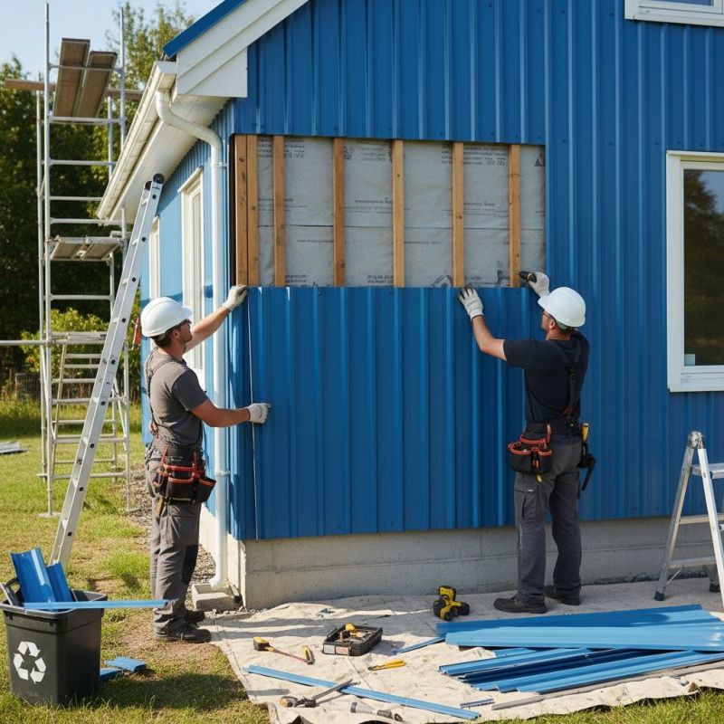 Local Aluminum Patio Roof Repair pros at work